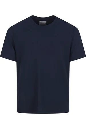 BALLANTYNE Top, Herre, Blå, S, Bomuld, Blå Crew Neck T-shirt Casual Wear