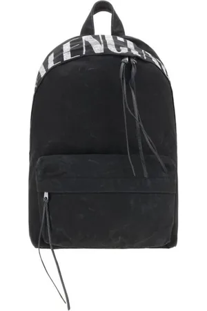 Balenciaga Taske, Herre, Sort, ONE SIZE, Uld, Stilfuld Editor Rygsæk med Lynlåslukning