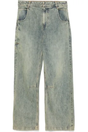 Entire Studios Jeans, Herre, Blå, L, Bomuld, Wave Surface Jeans
