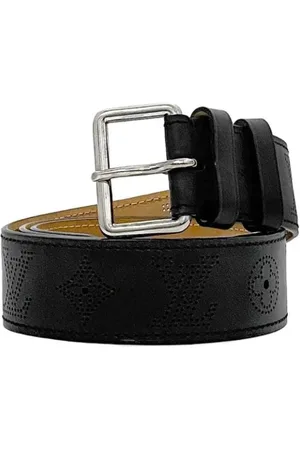 LOUIS VUITTON Pre-owned, Dame, Sort, ONE SIZE, Tyl, Pre-owned Laeder baelter