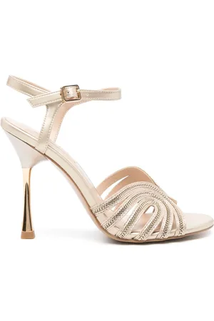 Liu Jo Sko, Dame, , 36 EU, Uld, Guld Sandaler til Sommerbrug