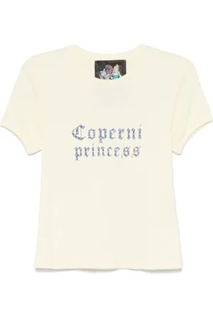 COPERNI Top, Dame, Gul, M, Uld, Gul Stilfuld T-shirt til Kvinder