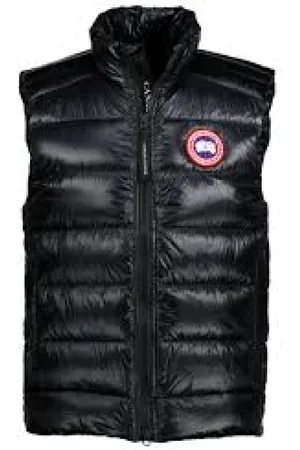 Canada Goose Jakke, Herre, Sort, S, Uld, Stilfuld Croffton Vest til Mænd