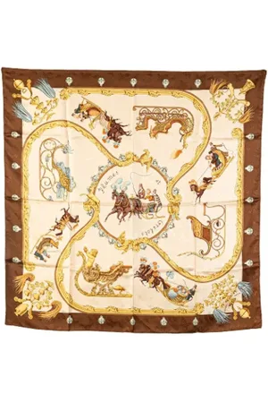 Hermès Pre-owned, Dame, , ONE SIZE, Tyl, Pre-owned Silke trklaeder