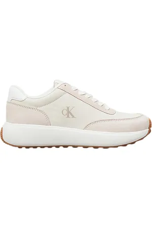 Calvin Klein Sko, Dame, , 36 EU, Nylon, Athleisure Sneakers med Nylonindsatser
