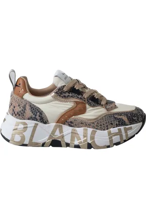 Voile blanche Sko, Dame, Flerfarvet, 38 EU, Urban Chic Club 105 Printed Sneakers