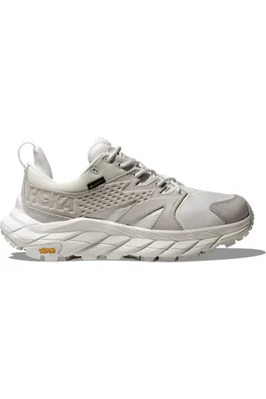 Hoka One One Sko, Herre, Grå, 42 2/3 EU, Low GTX White Cloud Trail Sko
