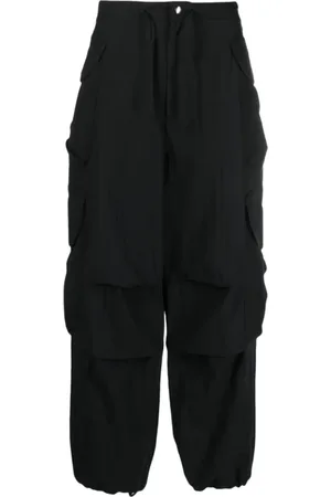 Entire Studios Bukser, Herre, Sort, XS, Uld, Tapered Cargo Bukser