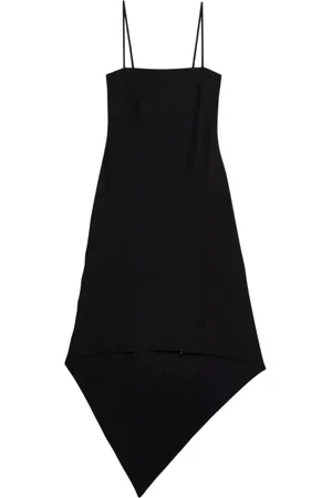 Helmut Lang Kjole, Dame, Sort, 2XS, Sort Tørklæde Kjole