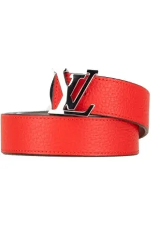 LOUIS VUITTON Pre-owned, Dame, Rød, ONE SIZE, Tyl, Pre-owned Laeder baelter
