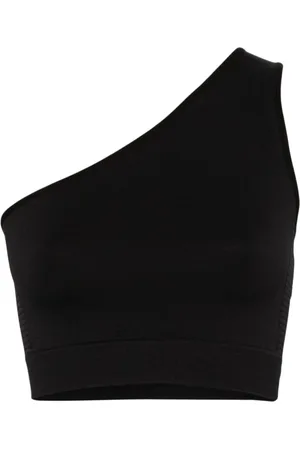Rick Owens Top, Dame, Sort, XS, Athena Bra Sort Ærmeløs Top