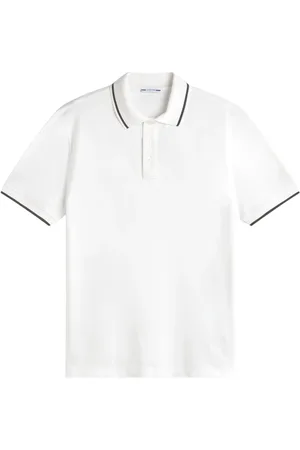 Jacob Cohen Top, Herre, Hvid, 2XL, Bomuld, Nautisk Elegance Polo Skjorte