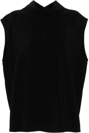 Rick Owens Top, Dame, Sort, S, Bomuld, Sort T-top