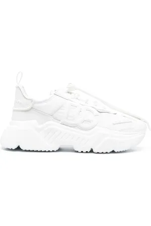 Dolce & Gabbana Sko, Dame, Hvid, 40 EU, Spandex, Daymaster Sneakers