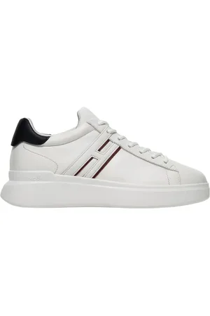 Hogan Sko, Herre, Hvid, 45 EU, Læder, H580 Sneakers