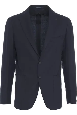 TAGLIATORE Jakke, Herre, Blå, XL, Uld, Herretøj Blazer Blå Ss25