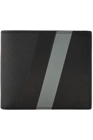 Armani Exchange Tilbehør, Herre, Sort, ONE SIZE, Polyester, Sort Polyester Pung med Indvendige Lommer