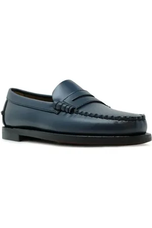 SEBAGO Sko, Dame, Blå, 37 EU, Læder, Blå Læder Ballerinaer Elegant Fodtøj