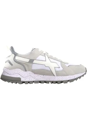 W6YZ Sko, Herre, Flerfarvet, 44 EU, Moderne hvide sneakers til mænd