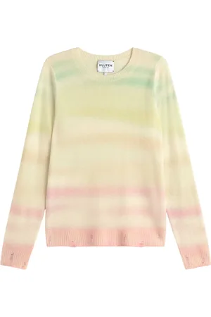 KUJTEN Strik, Dame, Flerfarvet, L, Cashmere, Luksus Cashmere Sweater Nala Elegance