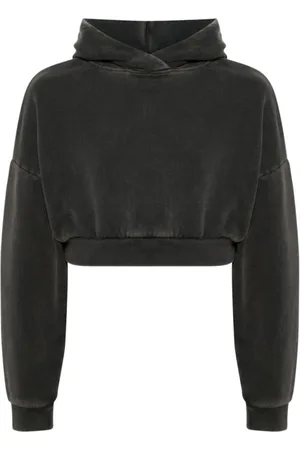 Entire Studios Sweathshirts & Hoodies, Herre, Sort, L, Tyl, Sort Vasket Kraftig Hættetrøje