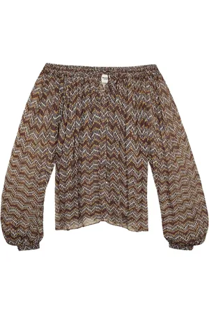 Isabel Marant Bluser & Skjorter, Dame, Flerfarvet, S, Uld, Elegant Nero Dameskjorte