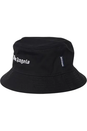 Palm Angels Tilbehør, unisex, Sort, 92 CM, Børn Logo Statement Hat