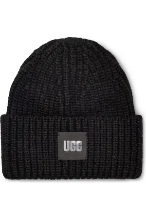 UGG Tilbehør, Dame, Sort, ONE SIZE, Chunky Rib Beanie