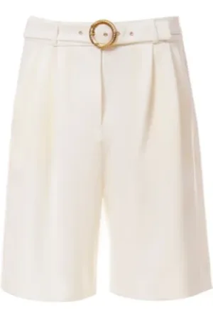 Roberto Cavalli Shorts, Dame, Hvid, S, Cady STR Cordoba Afslappede Over Shorts