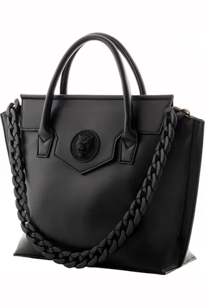 Philipp Plein Taske, Dame, Sort, ONE SIZE, Medium Tote Devon Sort Taske