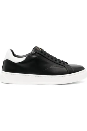 Lanvin Sko, Herre, Sort, 42 EU, Sorte Sneakers
