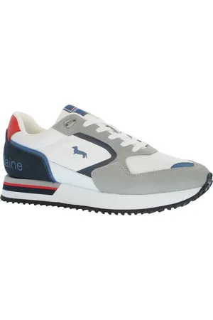 HARMONT&BLAINE Sko, Herre, Flerfarvet, 40 EU, Grå Bassotto Logo Ruskind Sneakers