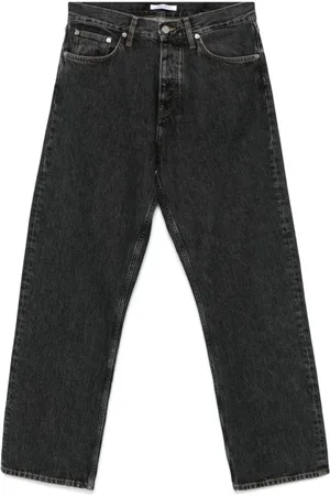 Sunflower Jeans, Herre, Sort, W30, Denim, Sort Denim Jeans Butterfly Lukning