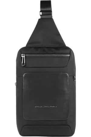 Piquadro Taske, Herre, Sort, ONE SIZE, Polyester, Sort Laptop Rygsæk Mænd