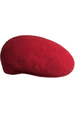 Kangol Tilbehør, Dame, Rød, S, Rød Elastisk Bermuda Hat Unisex