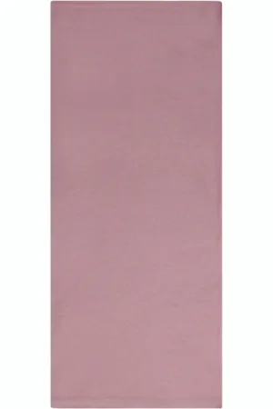 Jil Sander Tilbehør, Dame, Lyserød, ONE SIZE, Cashmere, Cashmere Logo Patch Tørklæde