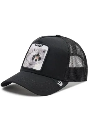 Goorin Bros. Tilbehør, unisex, Sort, ONE SIZE, Bomuld, Animal Farm Trucker Cap Sort Unisex