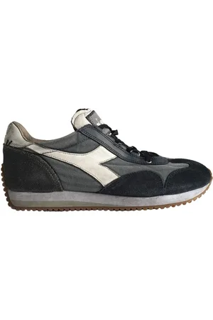 Diadora Sko, Herre, Grå, 46 EU, Uld, Vintage Blå Sneakers Heritage Model