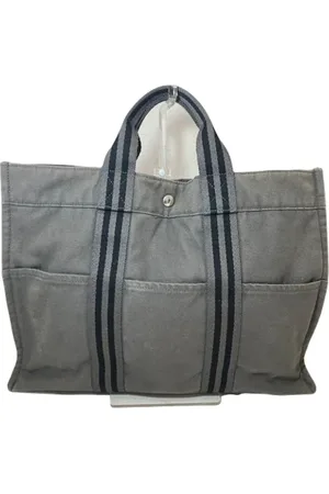Hermès Pre-owned, Dame, Grå, ONE SIZE, Tyl, Pre-owned Canvas totes