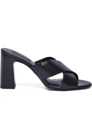 Patrizia Pepe Sko, Dame, Sort, 39 EU, Læder, Sandalo