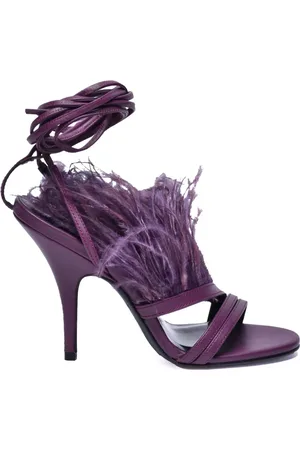 Patrizia Pepe Sko, Dame, Lilla, 37 EU, Læder, Sandal