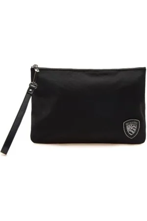 Blauer Tilbehør, Dame, Sort, ONE SIZE, Polyester, Flow Clutch Håndtaske Syntetisk Stof Sort Ensfarvet