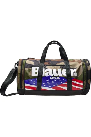 Blauer Taske, Herre, Grøn, ONE SIZE, Nylon, Camouflage Nylon Duffle Taske