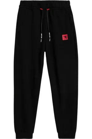 Diadora Bukser, Dame, Sort, M, Polyester, Urbanitet Polyester Sort Jogger Bukser
