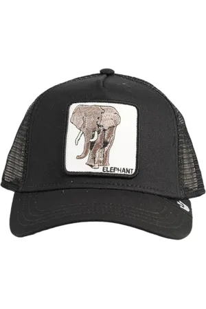 Goorin Bros. Tilbehør, unisex, Sort, ONE SIZE, Bomuld, Animal Farm Trucker Cap Sort Unisex