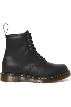 Dr. Martens Sko, Dame, Sort, 43 EU, Læder, Klassisk 8-Øje Nappa Læderstøvle