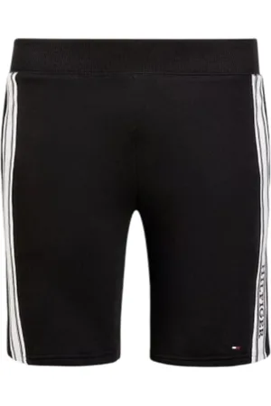 Tommy Hilfiger Shorts, Herre, Sort, S, Bomuld, Sort Stribet Bomuldsshorts