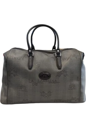 La Martina Taske, Dame, Sort, ONE SIZE, Læder, Rejsetaske i sort unisex