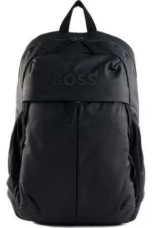 HUGO BOSS Taske, Herre, Sort, ONE SIZE, Uld, Stormy Rygsæk med Laptoprum