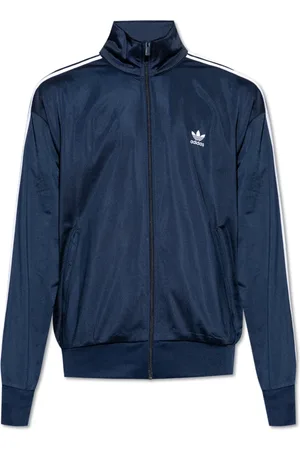 adidas Sweathshirts & Hoodies, Herre, Blå, M, Uld, Sweatshirt med ståkrave